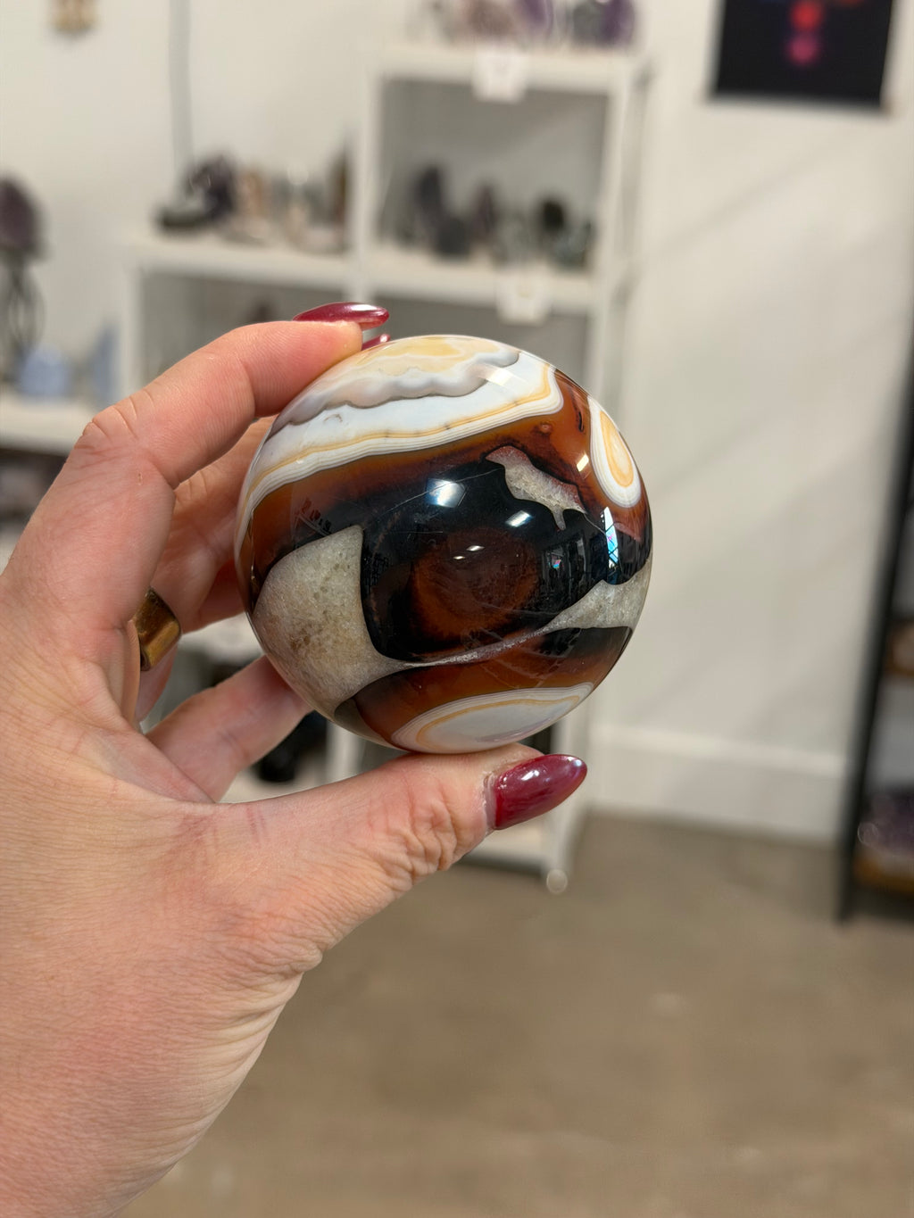 Sardonyx Sphere 75mm