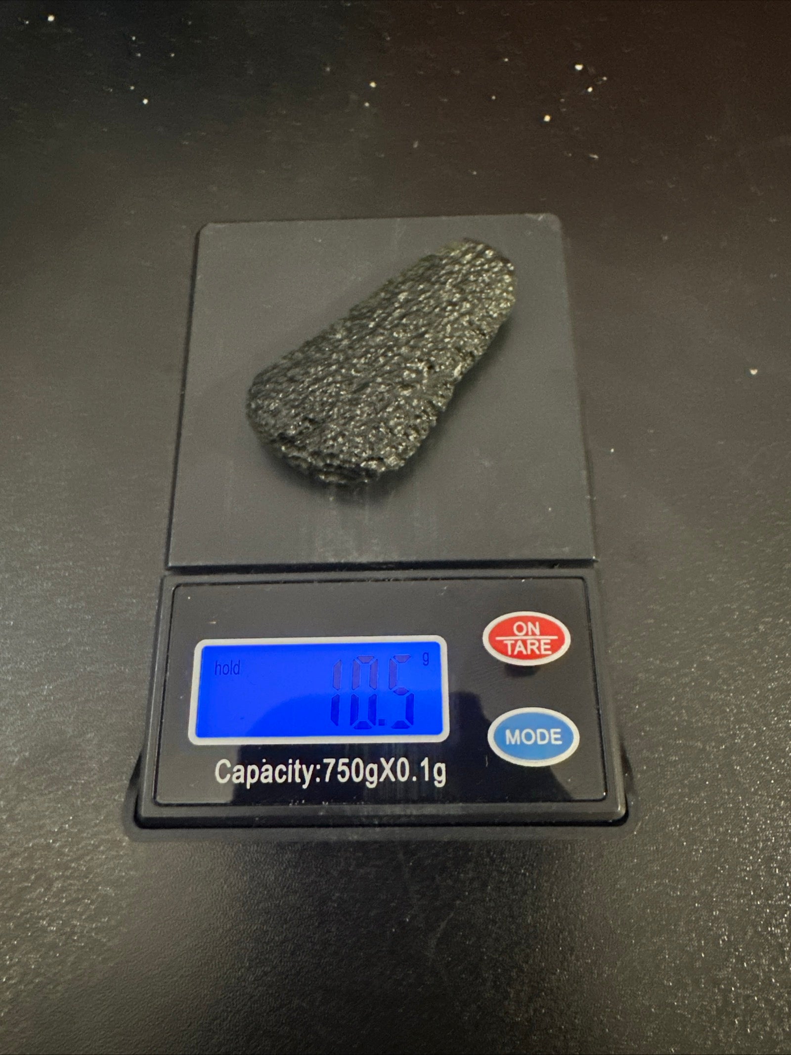 Moldavite 10.5 gram no damage