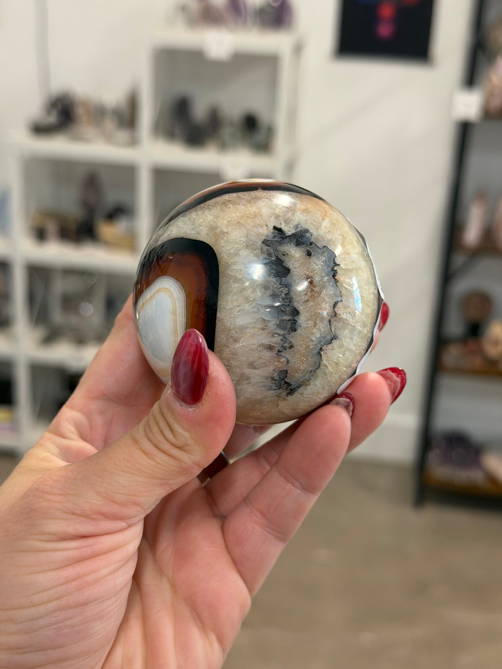 Sardonyx Sphere 75mm