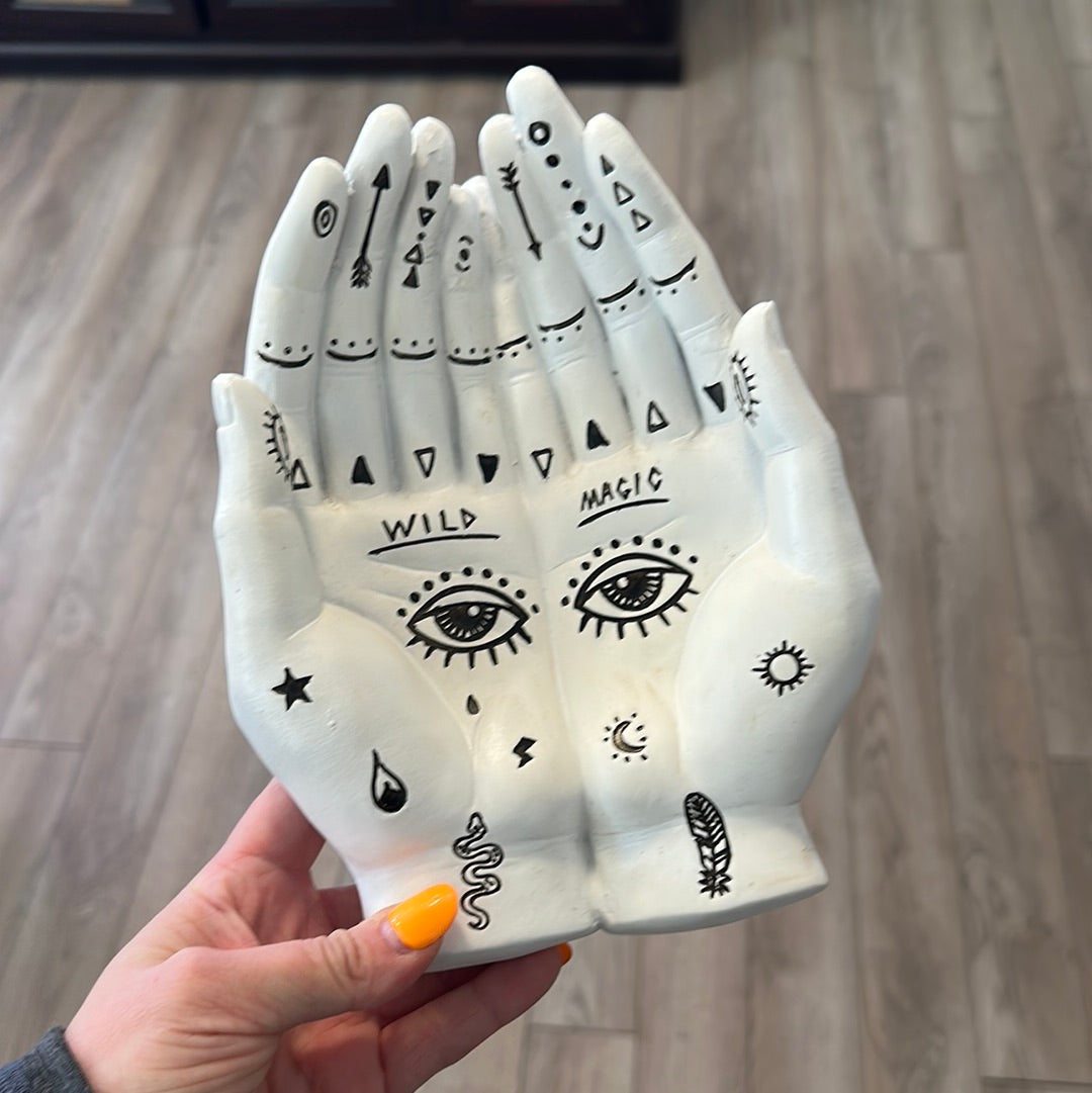Palmistry Hands Tray
