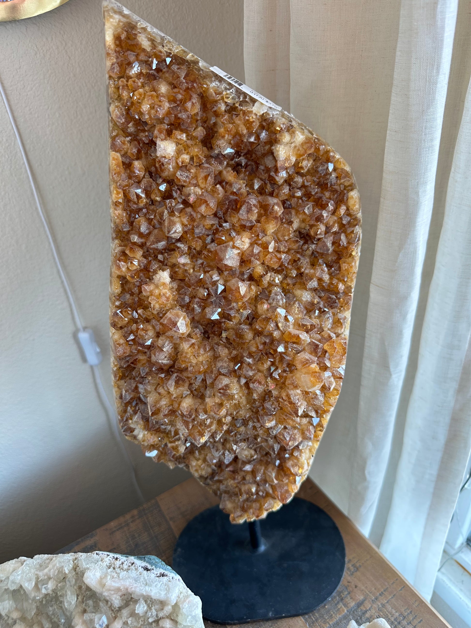 Citrine (HTA) display piece 22” tall