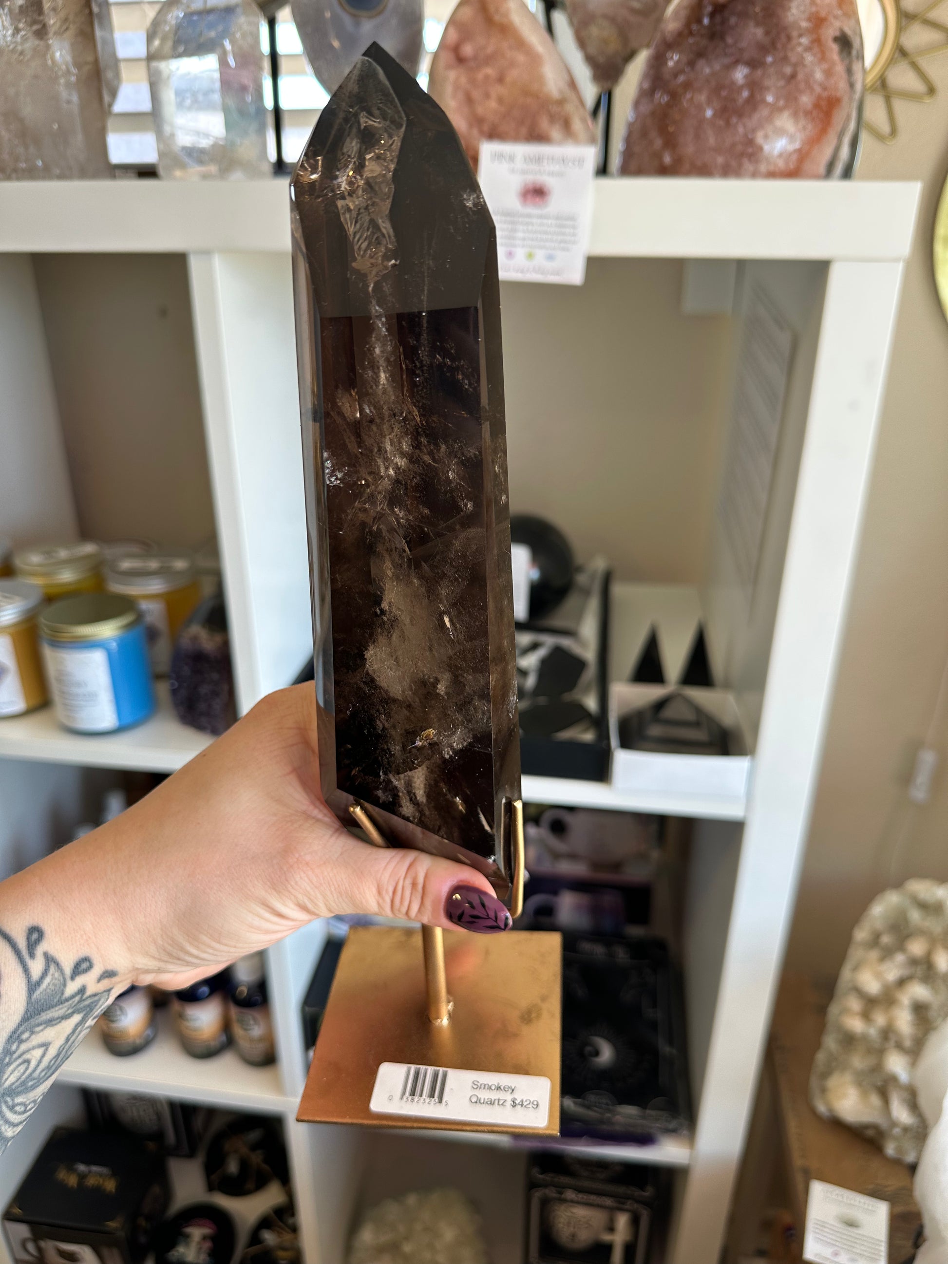 Smokey Quartz Display