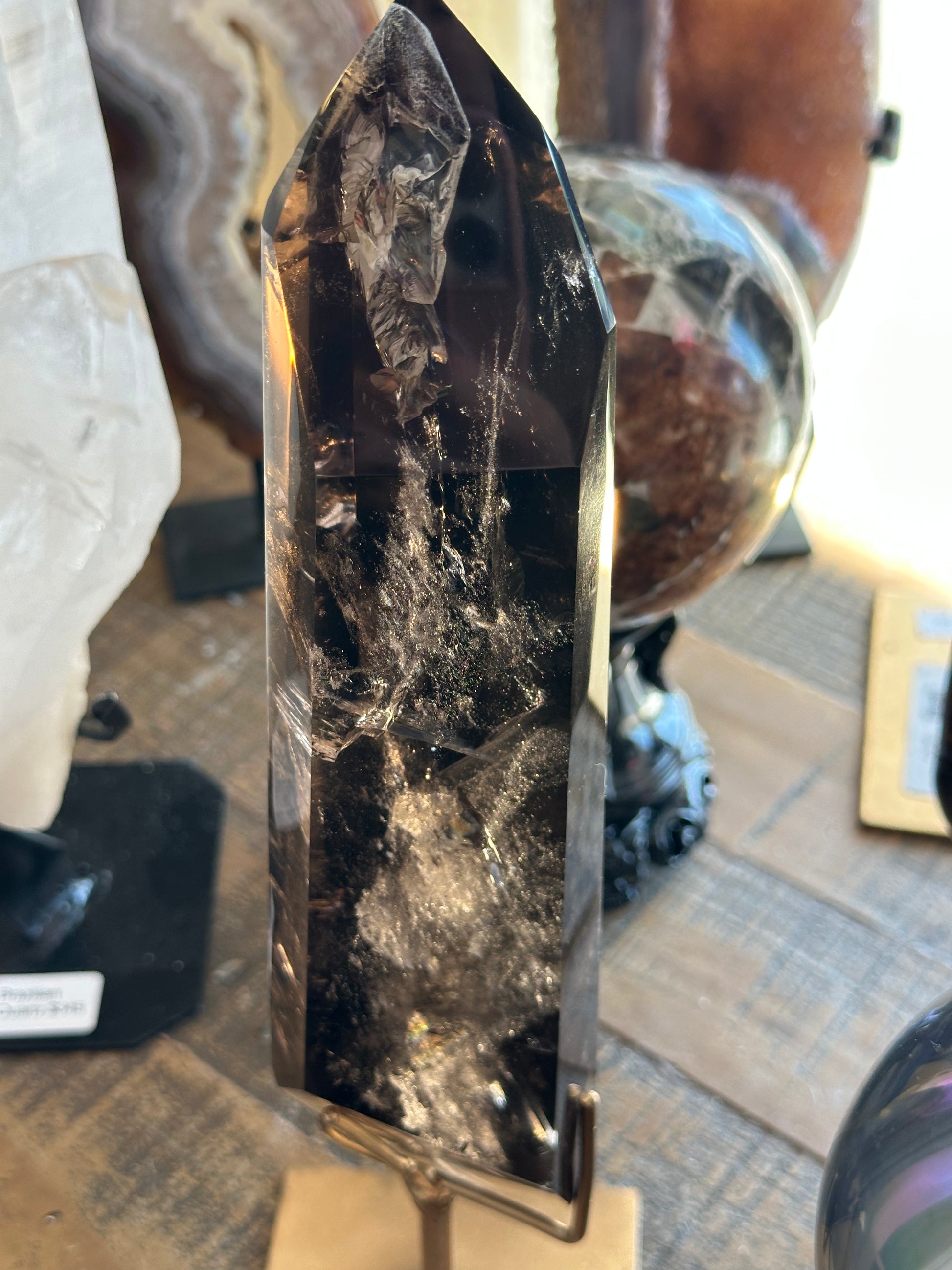 Smokey Quartz Display