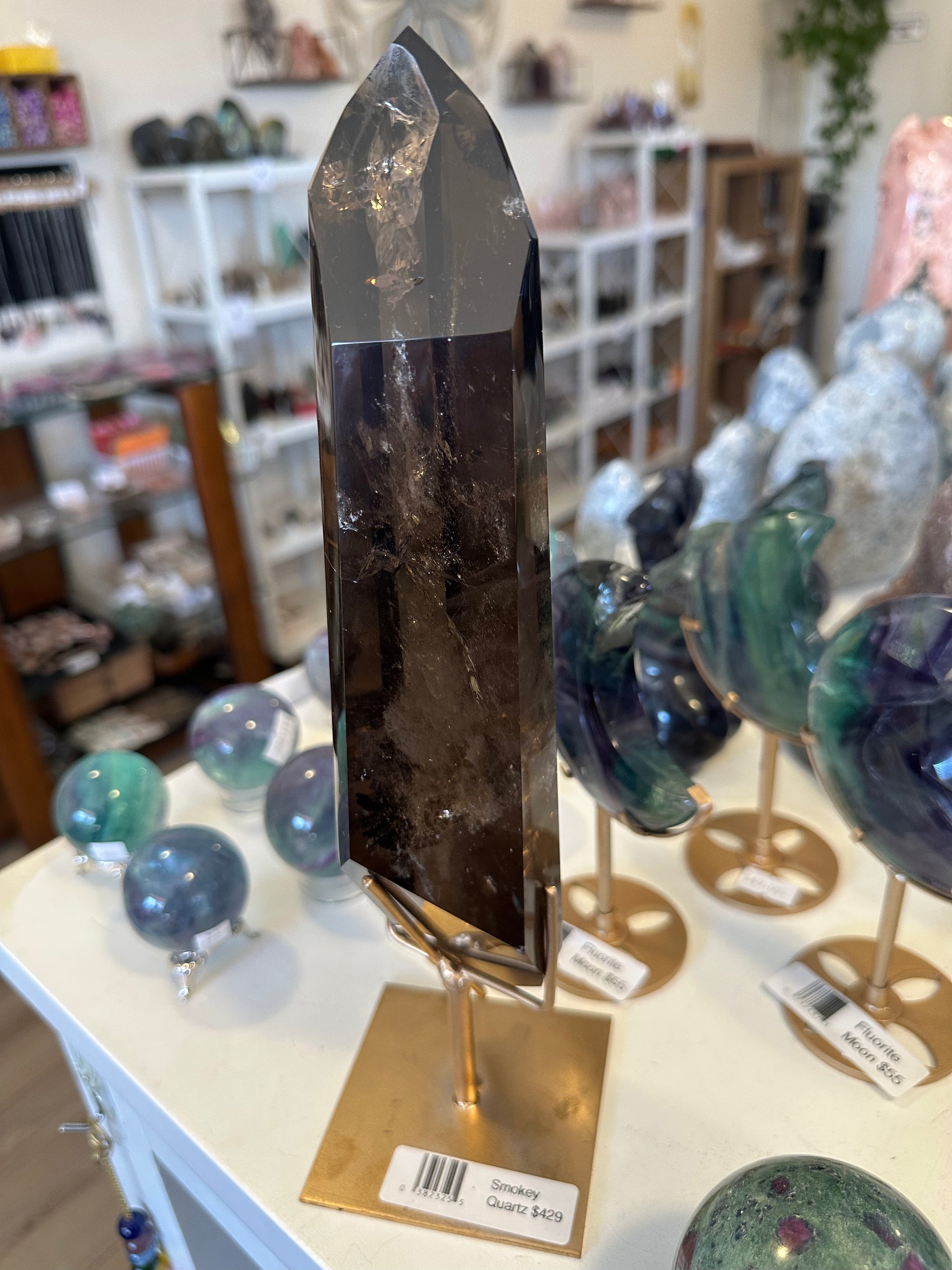 Smokey Quartz Display