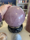 Purple Rose Quartz Sphere