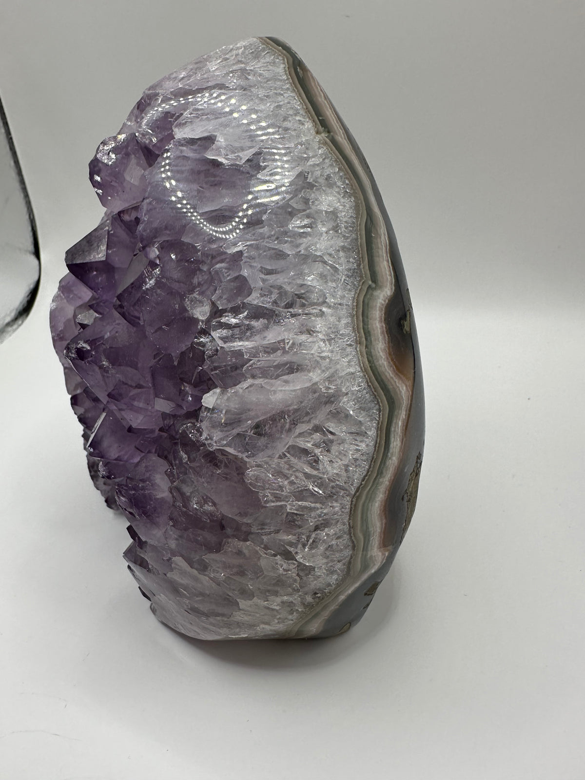 Druzy Agate Flame