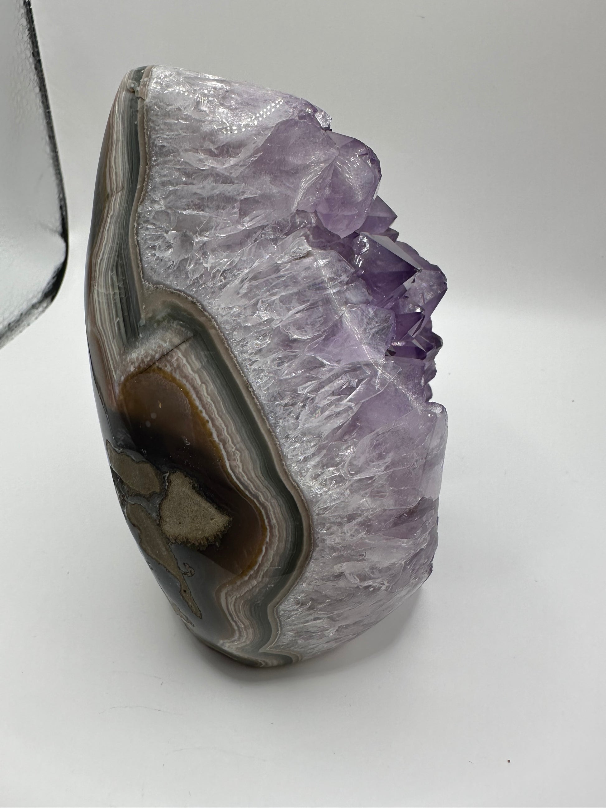 Druzy Agate Flame