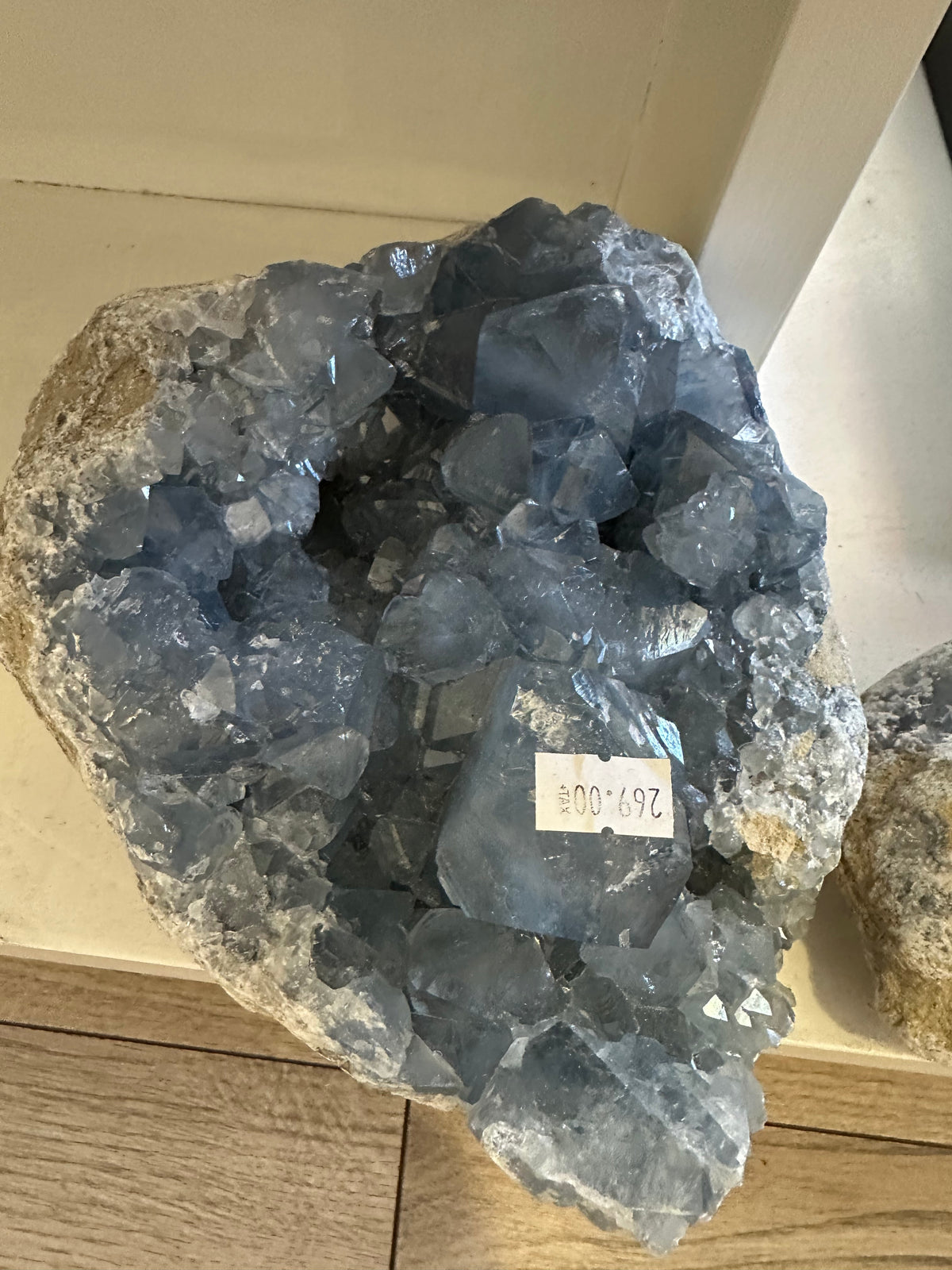 12 lbs Celestite Cluster