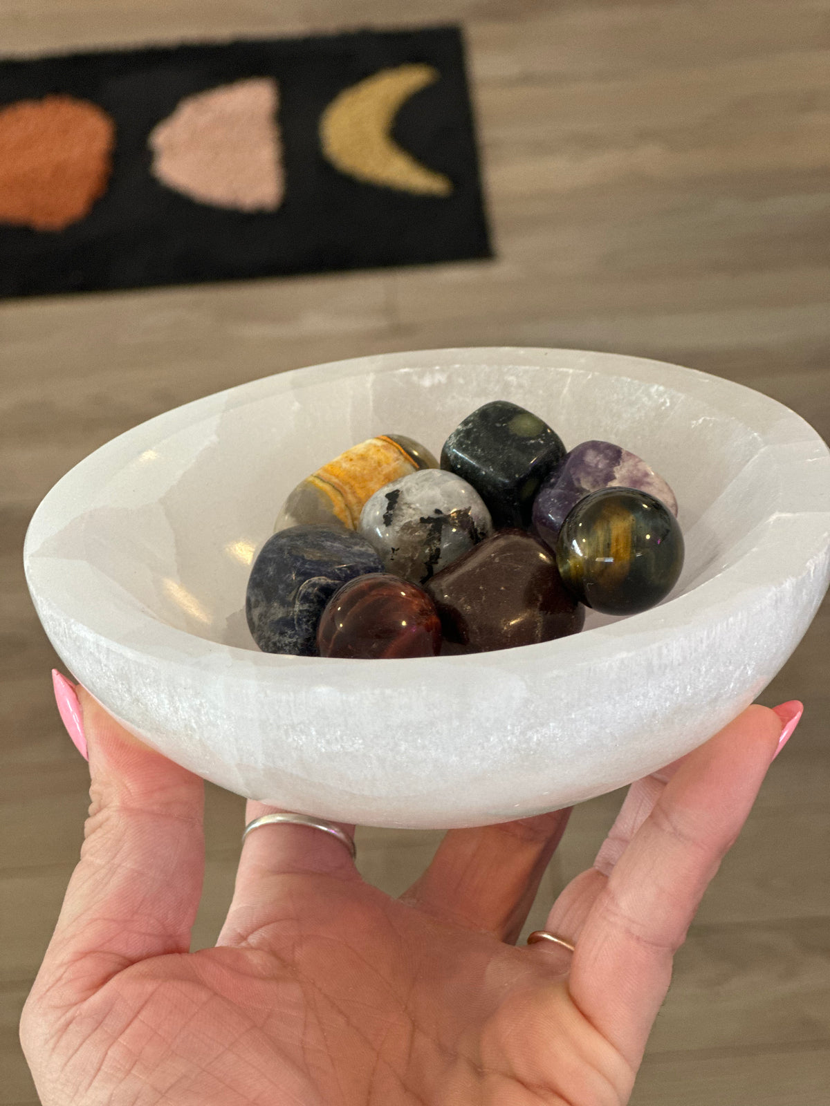Selenite Charging Bowls