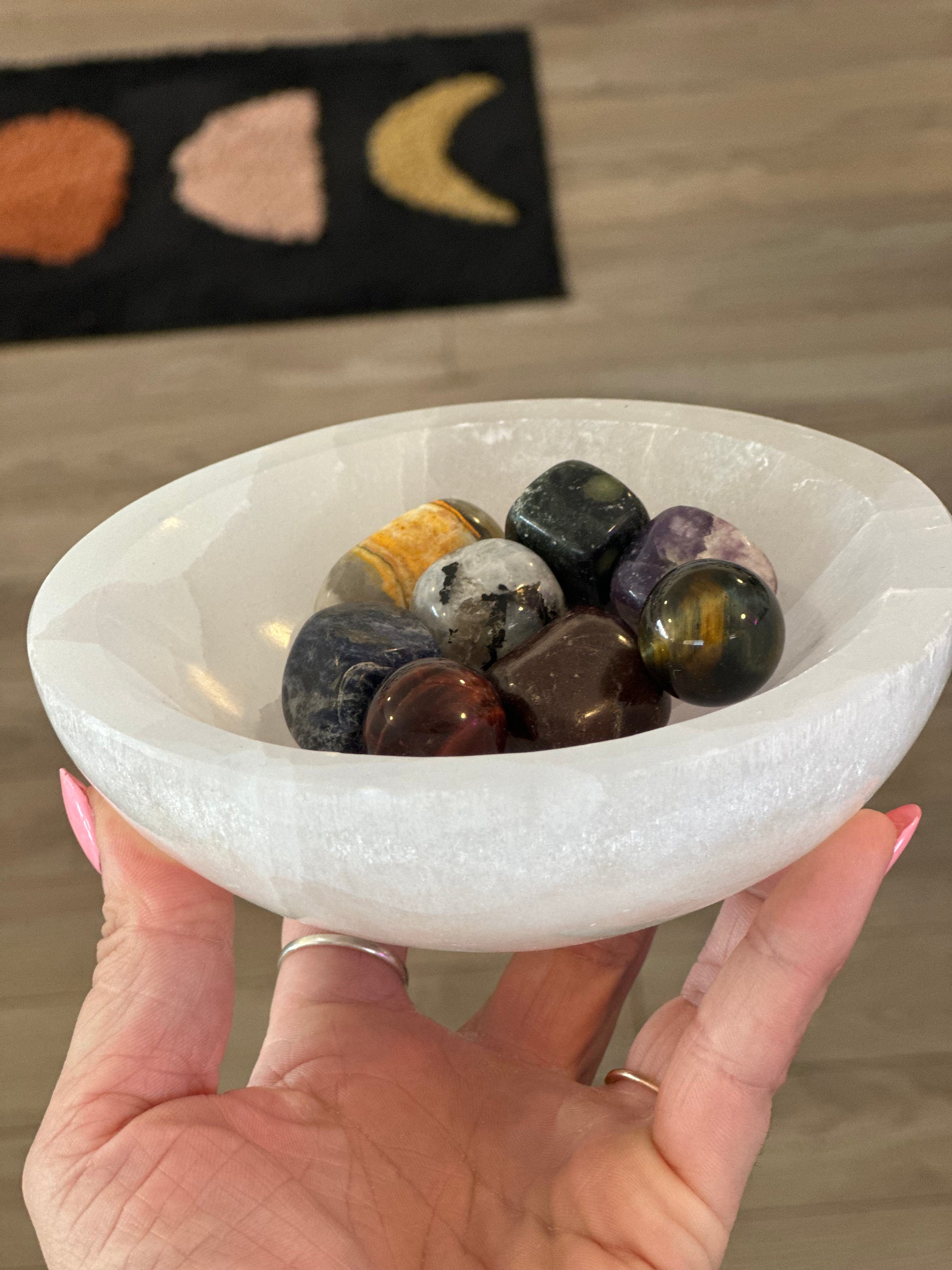 Selenite Charging Bowls