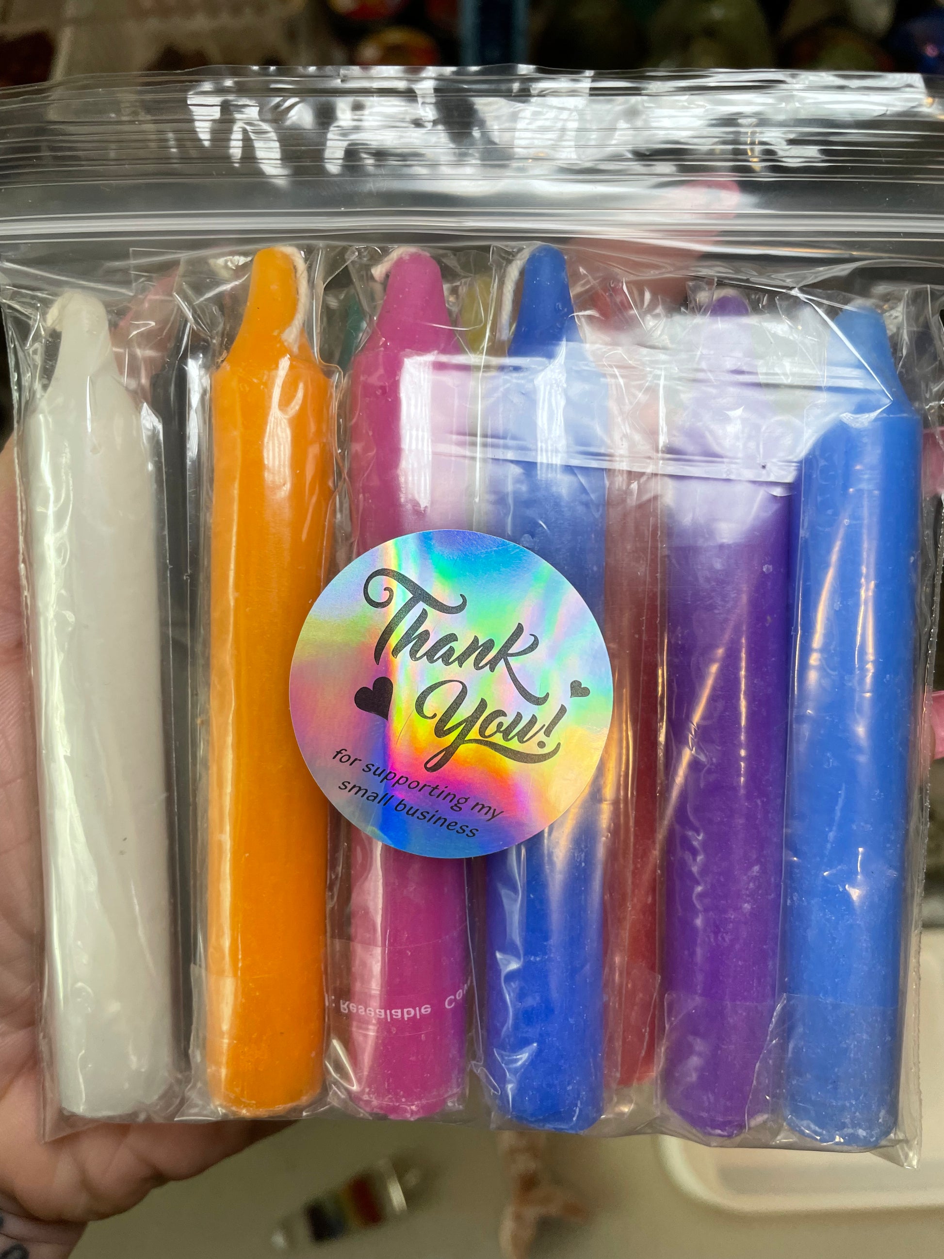 10 pack Chime Candles